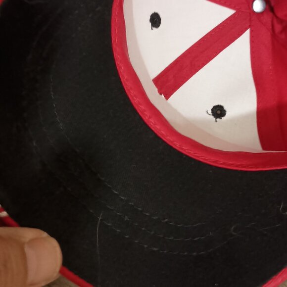 Mustang Baseball Cap Hat Adjustable Strap Checkered Flag Sports - Picture 11 of 11